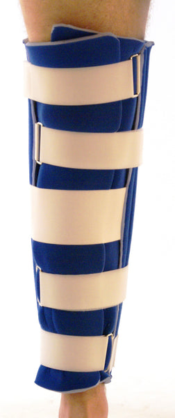 UNIVERSAL KNEE IMMOBILZER WITH PATELLA STRAP   33-1612 & 33-1614